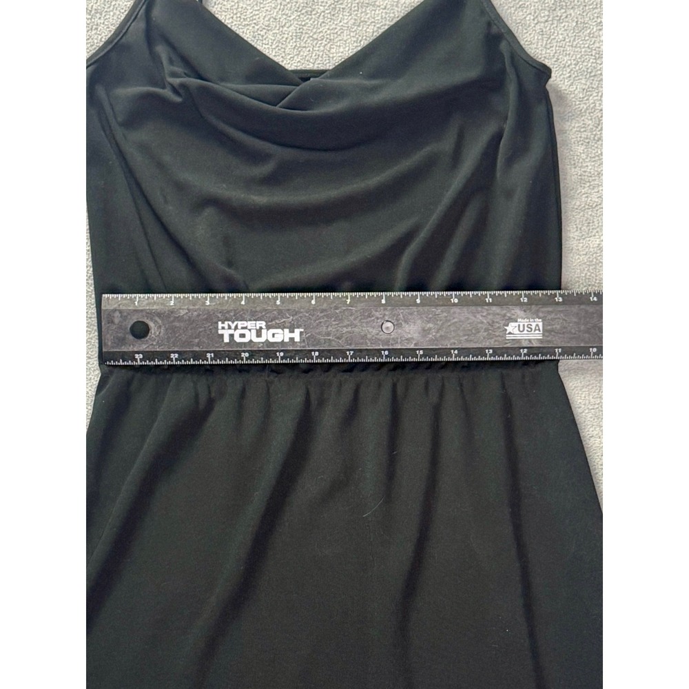 Old Navy Collection Black Cowl Neck Mini Dress Spaghetti Strap Small RN54023 - Picture 5 of 7